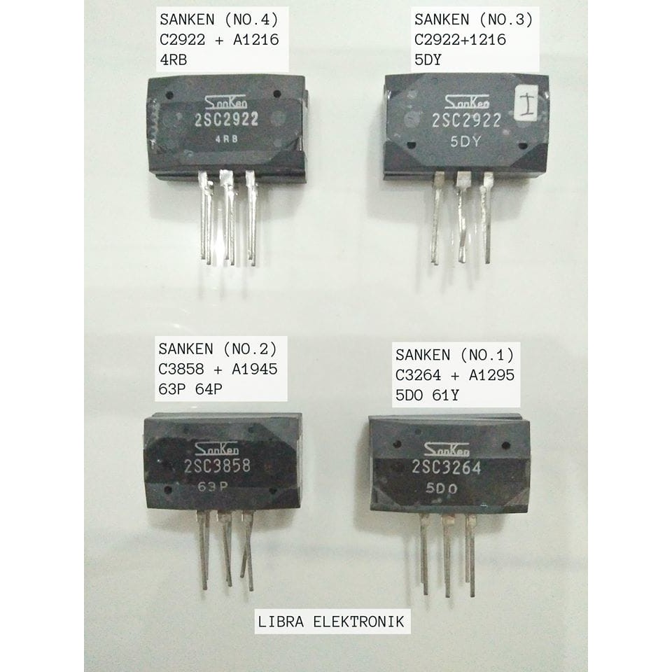 TR SANKEN C2922 Dan A1216 KW1