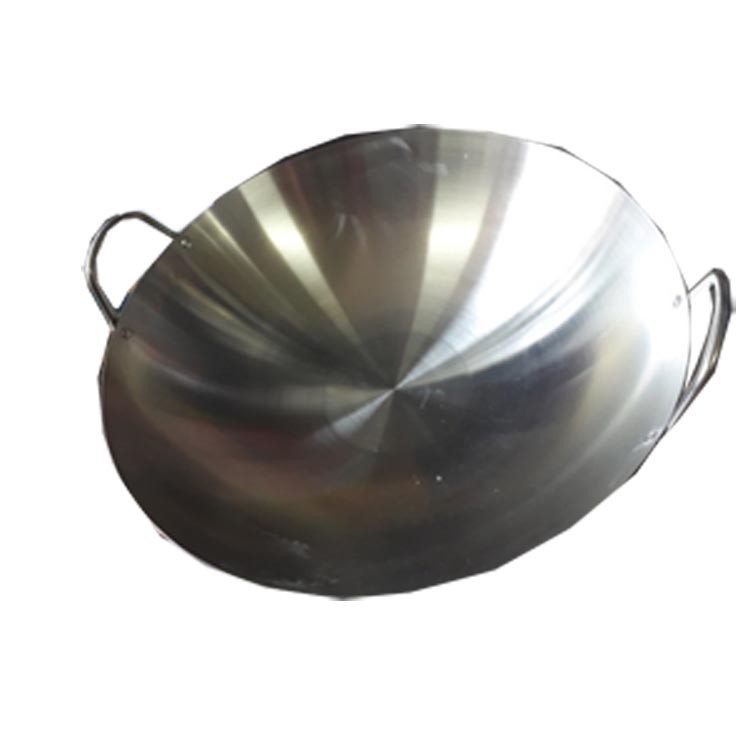 (Gosend) Wajan Kuali Jumbo Stainless Calypso-Wajan Penggorengan 70Cm