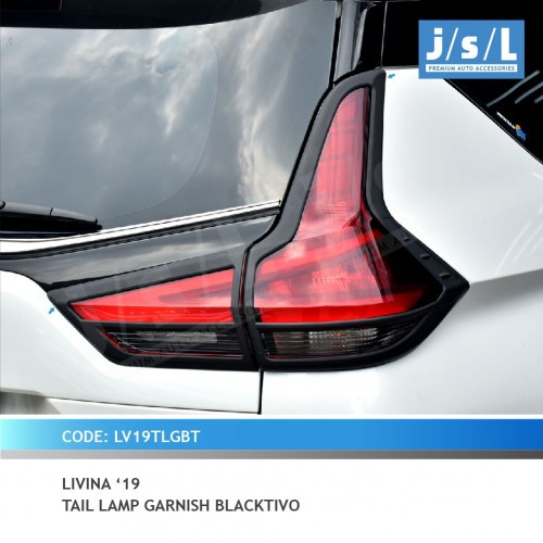 Garnis Belakang Livina 2019 Blacktivo