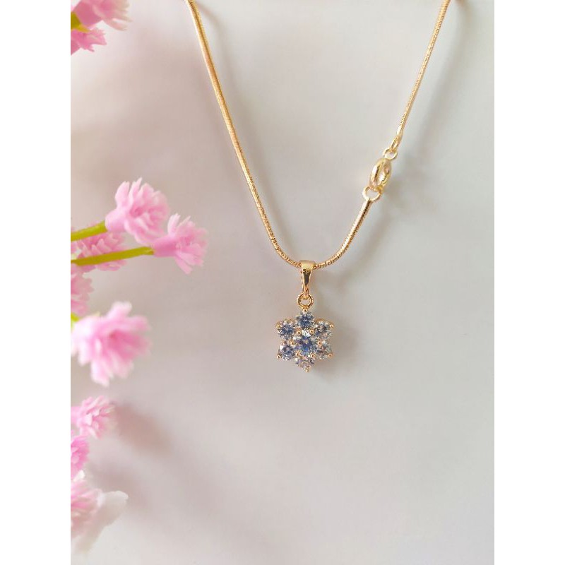 Kalung Xuping Lapis Emas Permata