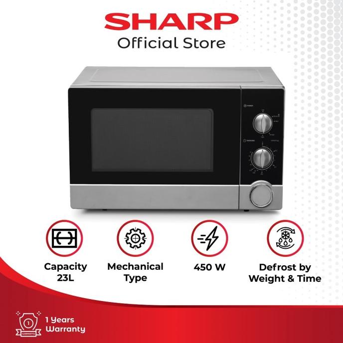 Microwave Sharp R-21D0SIN 23 Liter Low Watt Sharp Microwave R21DO