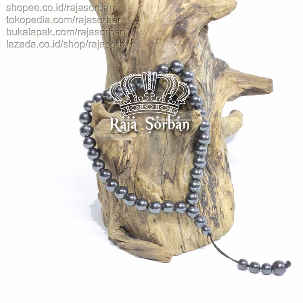 Tasbih Batu Blustin 33 Butir - Tasbih Blustin - Tasbih Batu 6mm