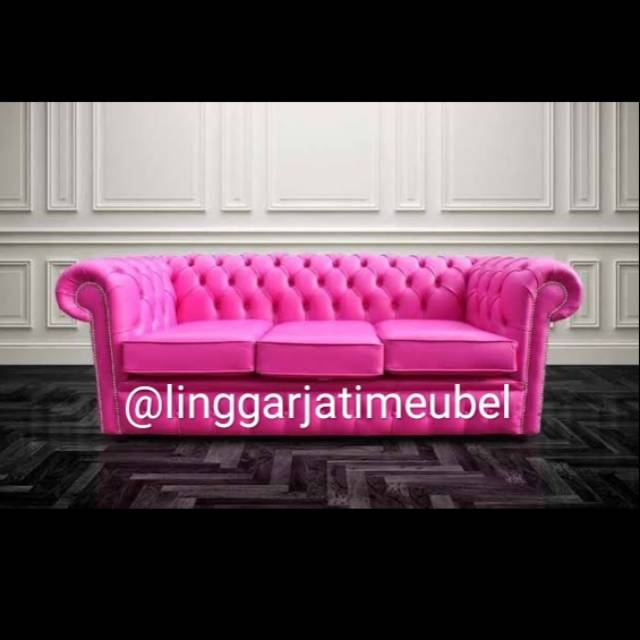 Sofa Retro Sofa Chesterfield Sofa Vintage Sofa Murah Set Tamu  Jati