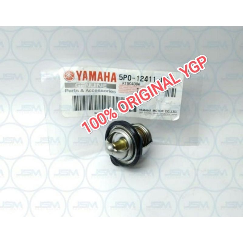 THERMOSTAT THERMO STAT TERMO STAT  R25 MT25 NEW MT 25 XEON KARBU ASLI ORI YAMAHA 5P0 12411 01