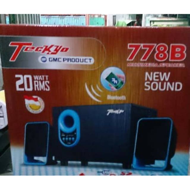 GMC Teckyo 778b bluetooth speaker super bass murah