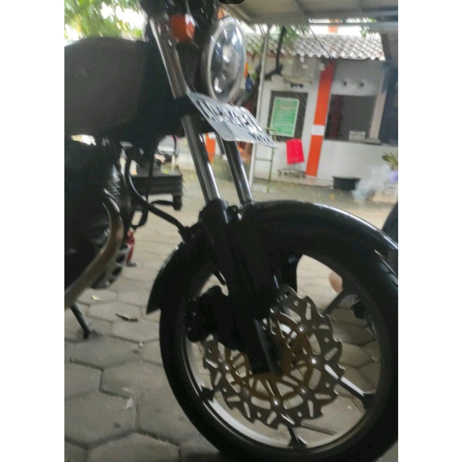 Breket Cakram Tiger Revo Bracket Disc Cakram Piringan Tiger Revo Megapro Lama Disc 300mm atau 30cm Buat Cakram Depan