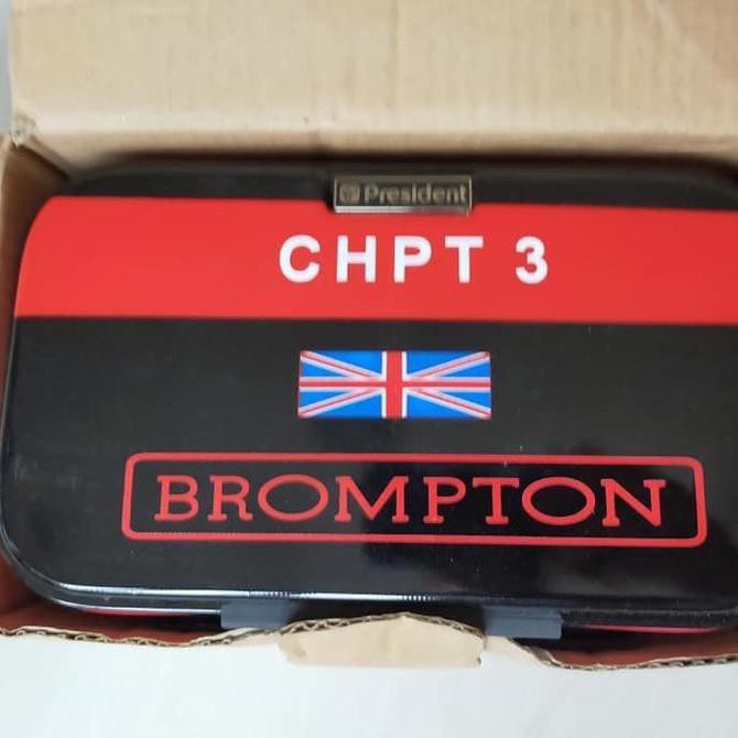 Koper Brompton Mini Chpt3 President Hardcase Include Bracket Tas Original