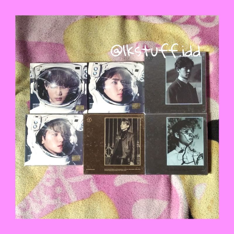 [Boleh Nego]Album EXO Sing for you Exodus Korea China ver Cover Sehun Chanyeol Kai Sfy Album EXO