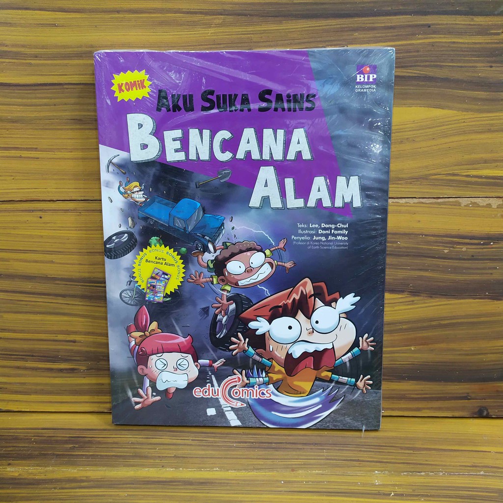 Komik Aku Suka Sains Bencana Alam Shopee Indonesia