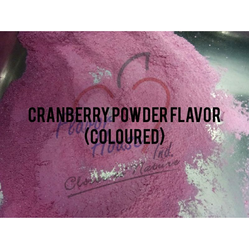 

Cranberry Powder Flavor Coloured (+ warna)