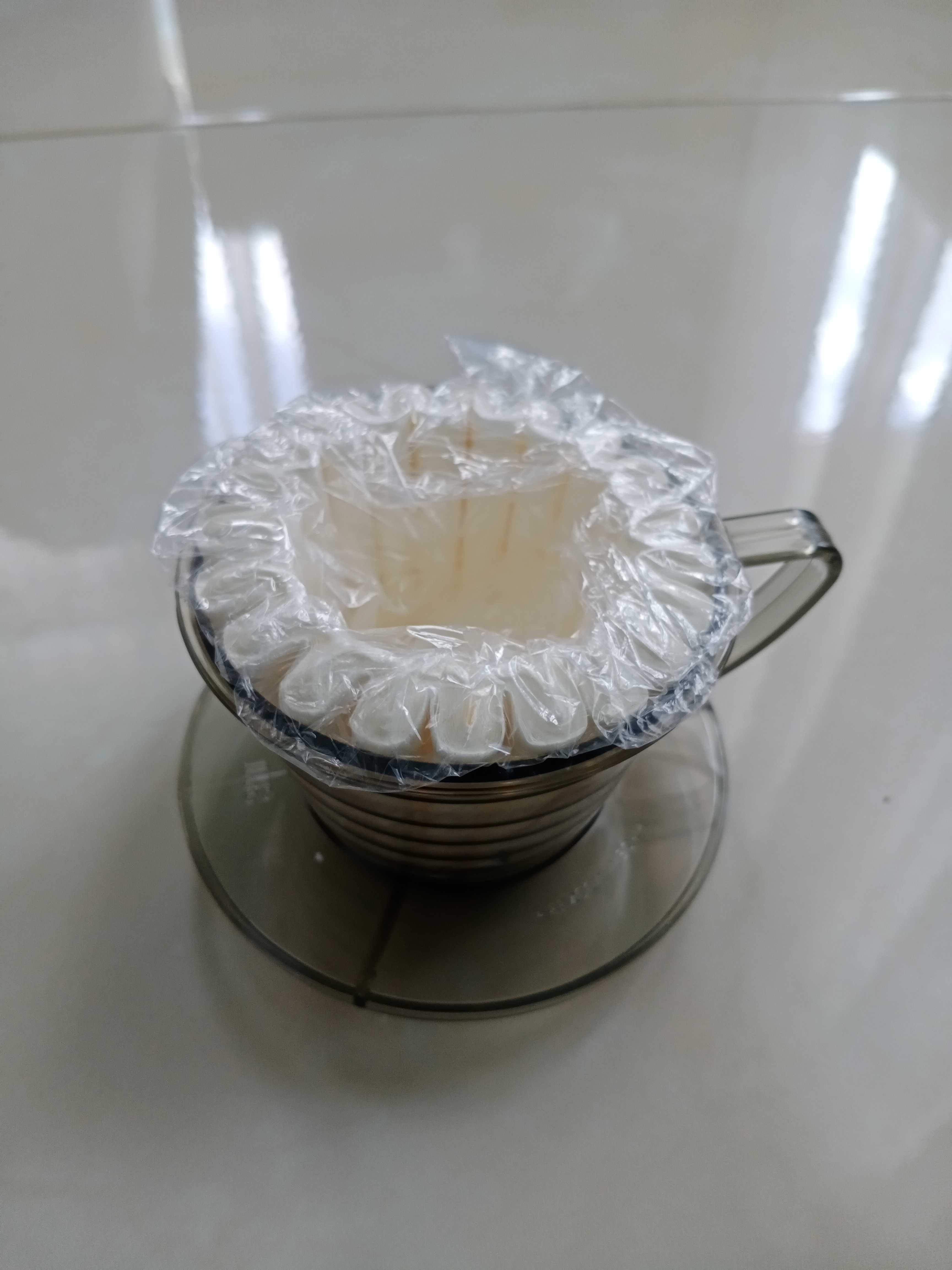 Suji Wave Dripper 155, Grey, White Paper Filter Wave