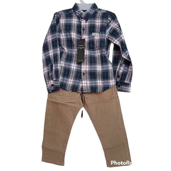 celana chino libas | kemeja flanel libas premium