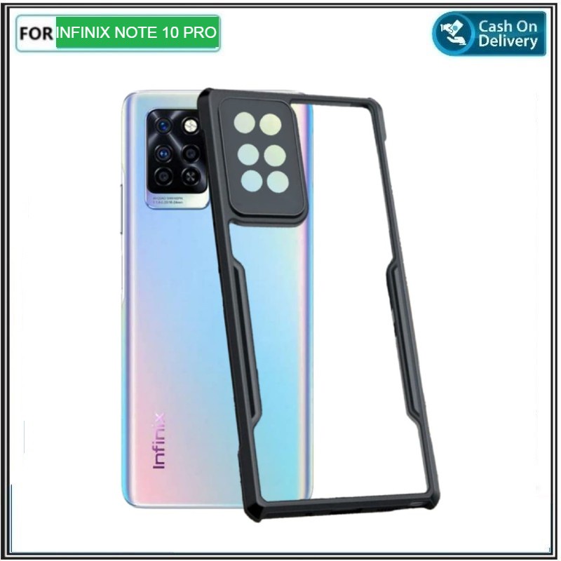 Armor Case Infinix Note 10 Pro Shockproof Protect Camera Hardcase