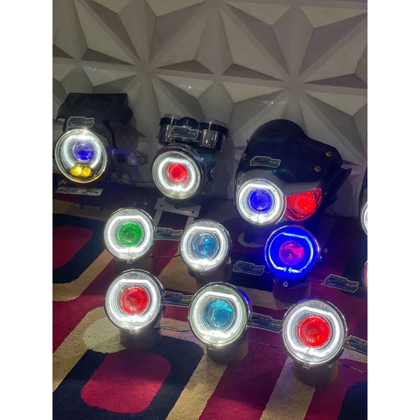 Lampu depan Biled pnp CB GL MEGAPRO TIGER DLL
