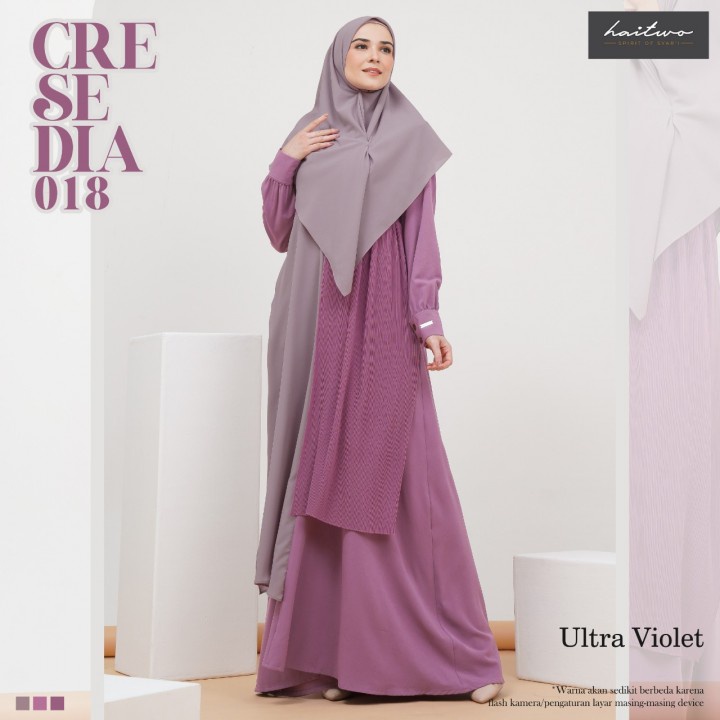 Gamis Syari Haitwo CRESEDIA 018 Fashion Muslim