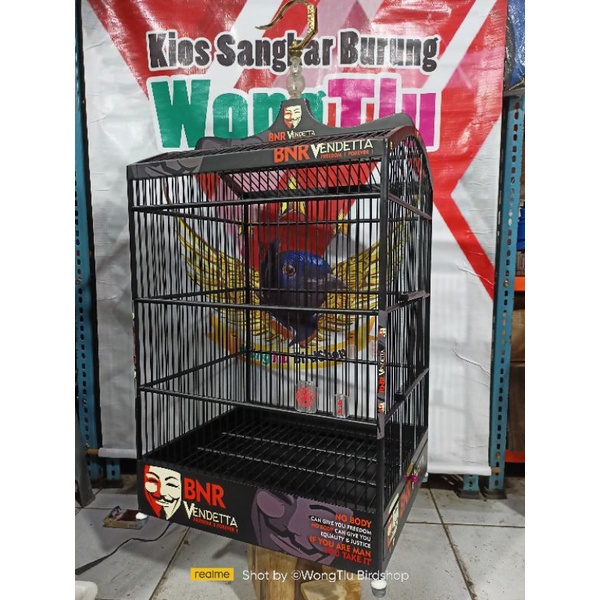 Sangkar Kotak BnR Decal
