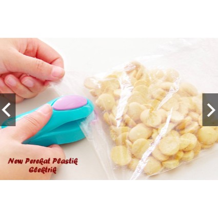 New Perekat Plastik Elektrik Mini Sealer / Mini Sealing Press Plastik