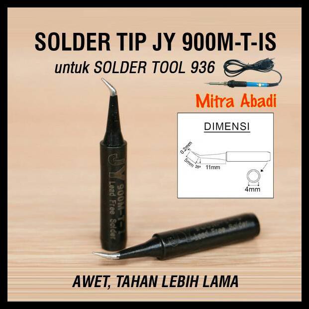 MATA SOLDER/SOLDER TIP JY 900M-T-IS FOR SOLDER TOOL 936