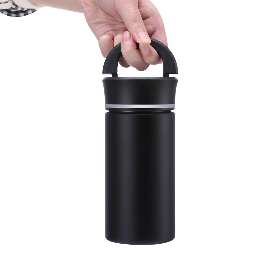 Mug 316 stainless Thermos cup steel portable water cup mens portable tea separation tea cup set