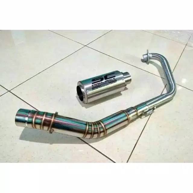 Knalpot sc project buat all mtor mx fu vixion tiger gl mp gsx bison new cb150r dll-1