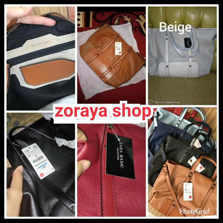 Tas Wanita Zara Basic,Harga Pabrik,Tas Selempang,Tas Bahu,Distributor - Hitam
