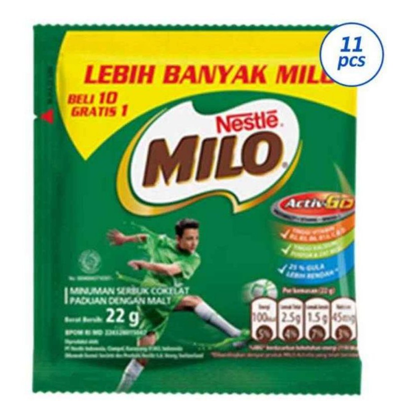 

Milo Activ Go 22 gr 10+1