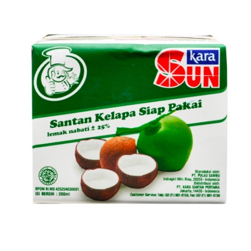 

Santan Sun Kara 200ML