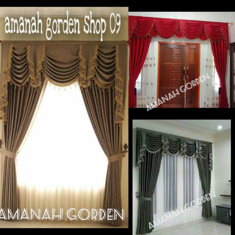 gorden poni mewah satu set gorden poni murah untuk atas pintu gorden poni pintu dan jendela kamar