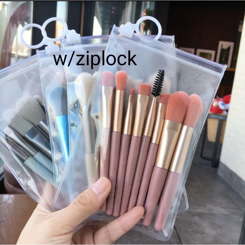 Kuas Set Make Up 8pcs|Kuas Blush On|Kuas Shading|Kuas Lipstick