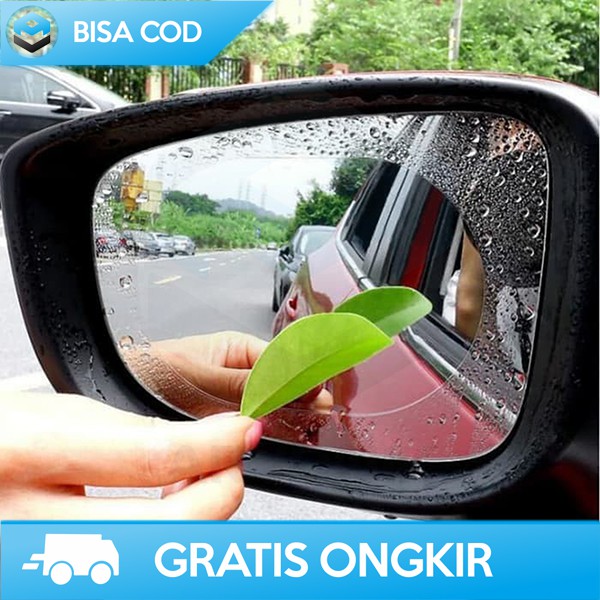 KACA FILM SPION ANTI AIR AKSESORIS PELINDUNG SPION MOBIL DARI HUJAN