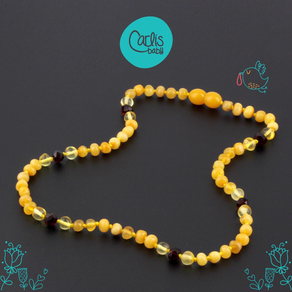 CJN27 KALUNG BALTIC AMBER SIZE JUNIOR BY CARLIS BABY