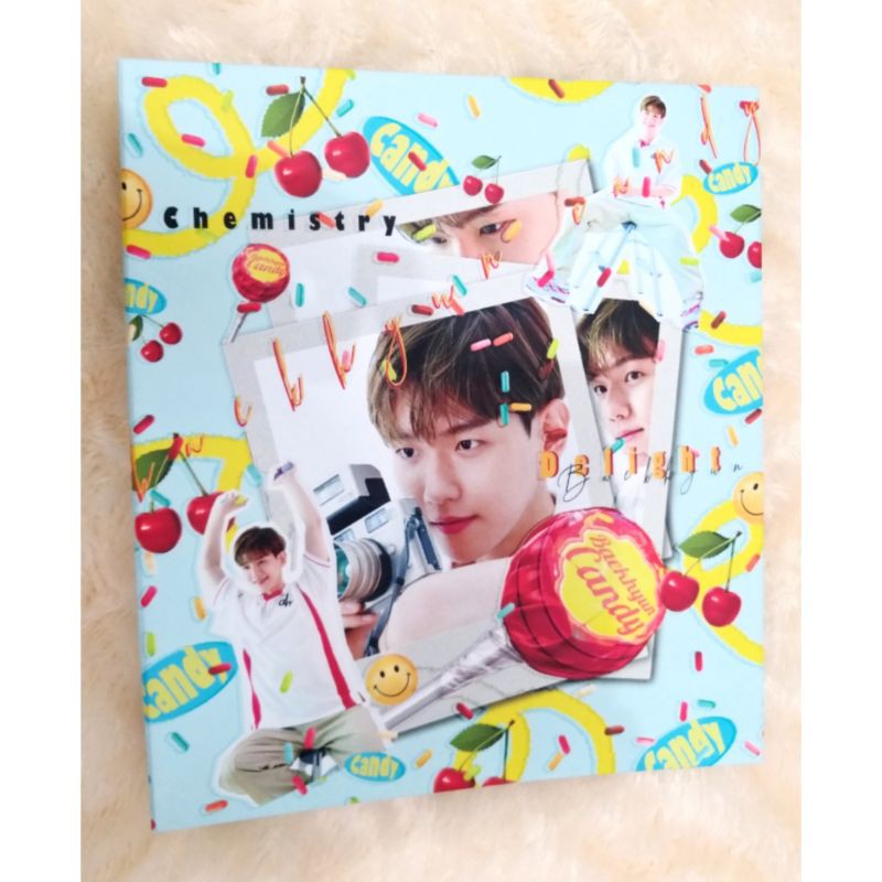(BOOKED) EXO BAEKHYUN DELIGHT CHEMISTRY BINDER PHOTOCARD PC