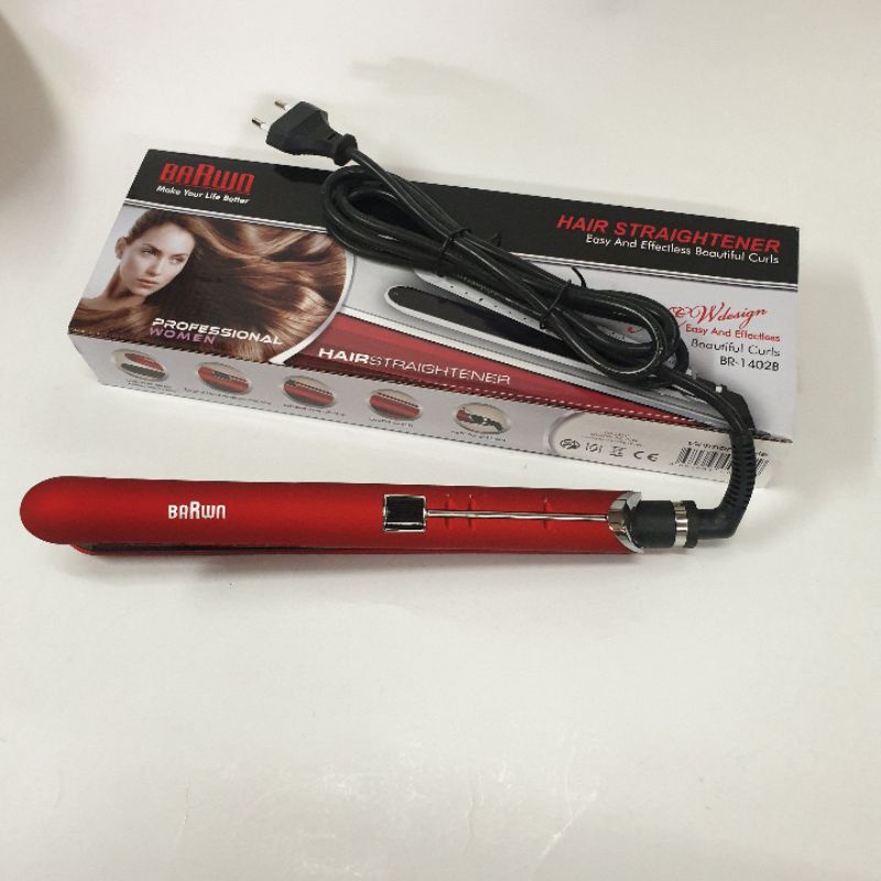 Alat Catok Rambut Bagus Br 1402b  Hair straightener rebonding smooting lurus Curly Keriting Blow