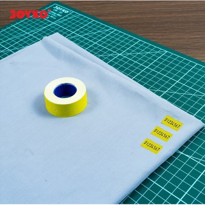 

RB JOYKO LB-1LY LABEL ROLL HARGA 1 BARIS / KUNING