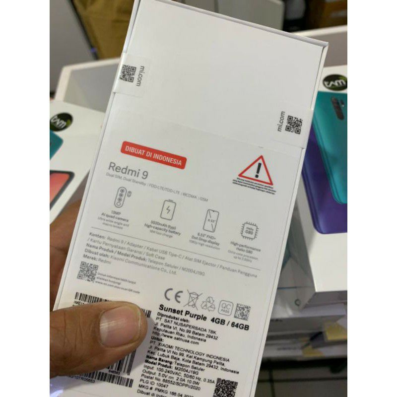 REDMI NOTE 9PRO RAM 4.64/REDMI NOTE 9PRO RAM 6.126/GARANSI TAM