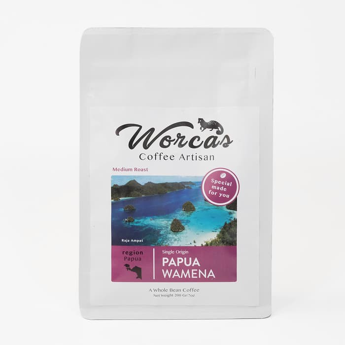 

Kopi Arabica Papua Wamena 200 Gram Medium Roast (Biji/Bubuk) - kkp950