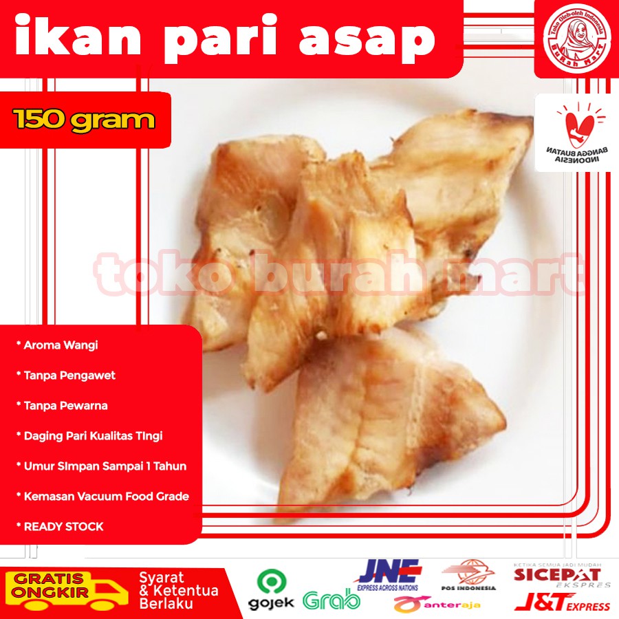 Ikan Asap Pari / Pari Asap / Ikan Pari