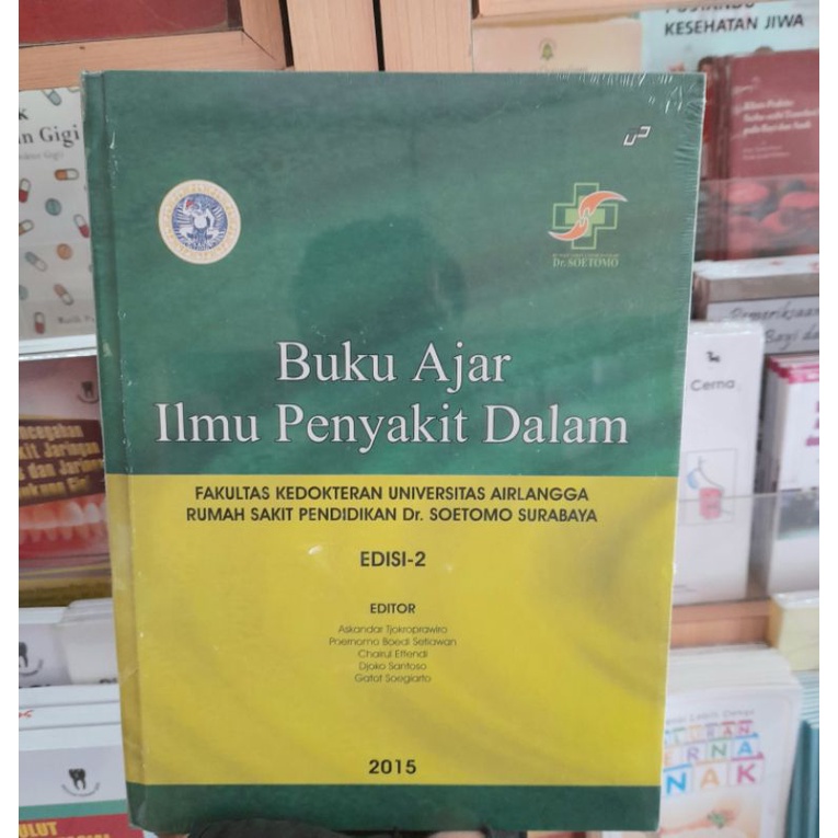 Jual Buku Original Buku Ajar Ilmu Penyakit Dalam Edisi 2 - FK Airlangga ...