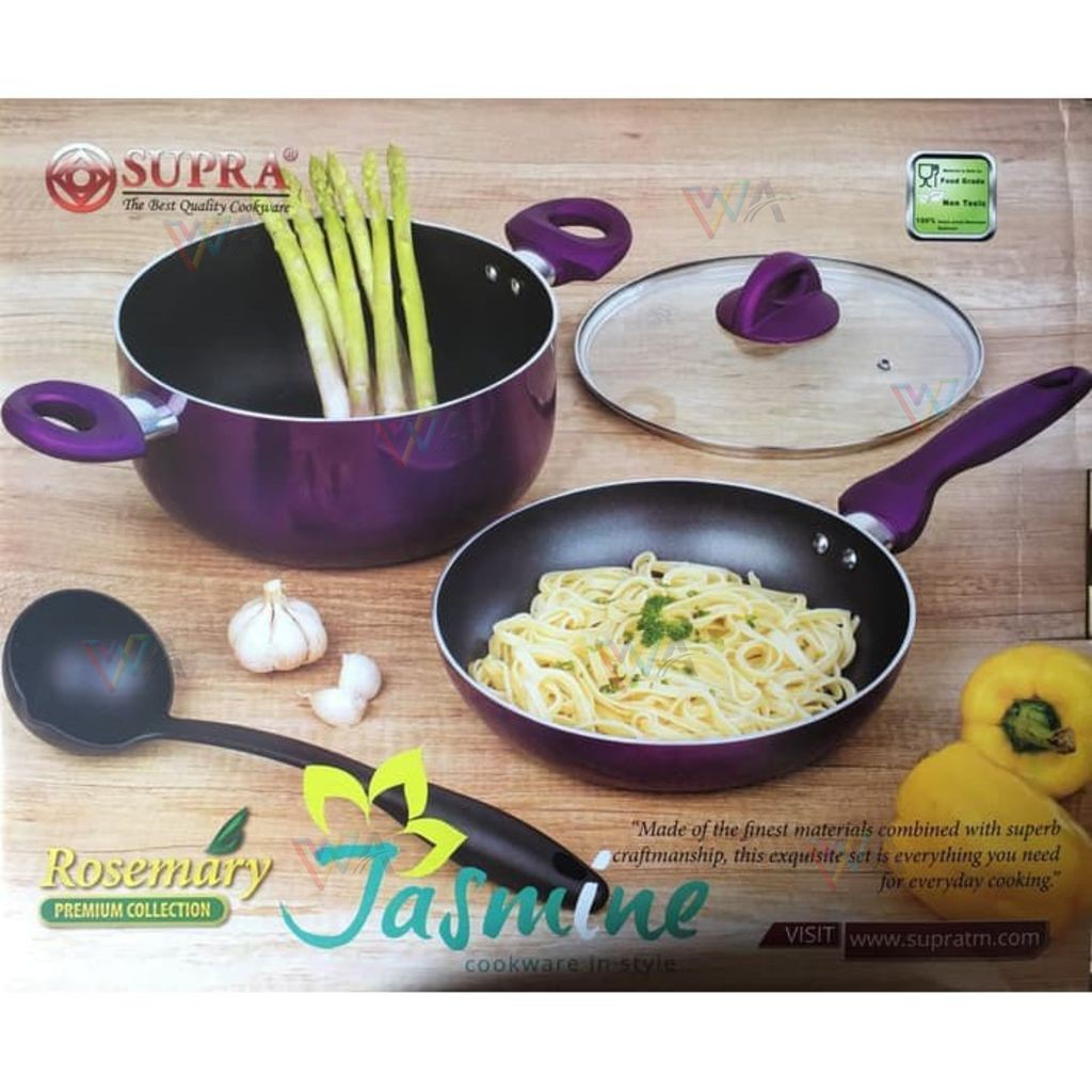 Panci Set 4 Pcs Jasmine Rosemary Panci Set Supra Jasmine