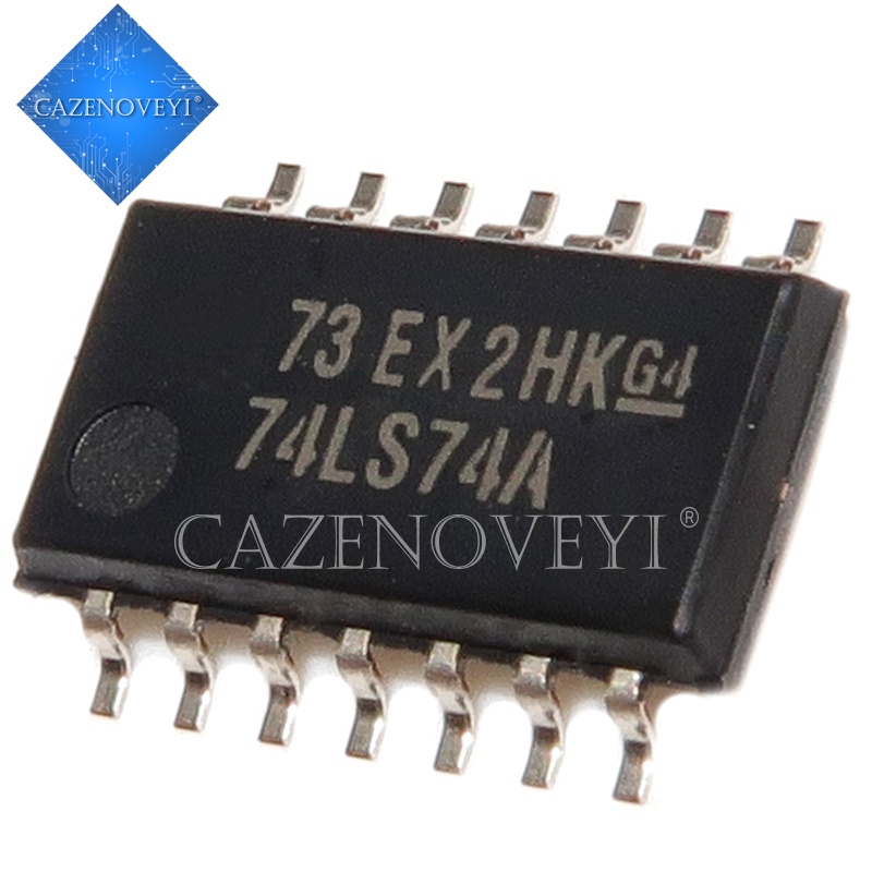 5pcs Ic Sn74Ls74Ansr Sn74Ls74 74 74ls74 Sop-16-5.2Mm