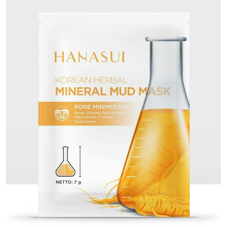 HANASUI Mineral Mud Mask 7g