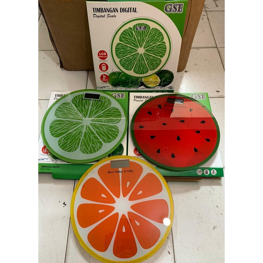 TIMBANGAN KARAKTER - TIMBANGAN BUAH - TIMBANGAN BADAN MOTIF BUAH - TIMBANGAN DIGITAL - TIMBANGAN MAN