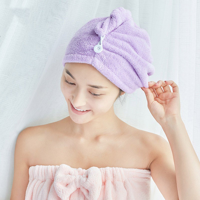 [COD] Handuk Kepala Keramas Handuk Keramas Turban Handuk Mandi Keramas Magic Towel Fast Drying