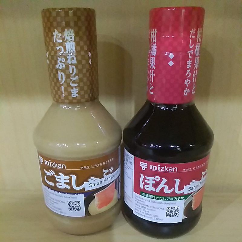 

Mizkan pon Shabu, goma shabuJepang 250ml