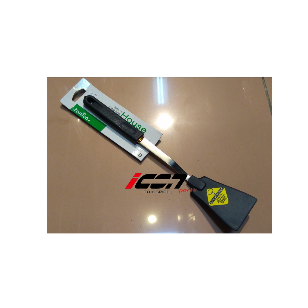 DISKON HOT TANICA TINY TURNER NYLON SPATULA, SUTIL TEFLON SODET MINI TURNER GARANSI 100% BOS