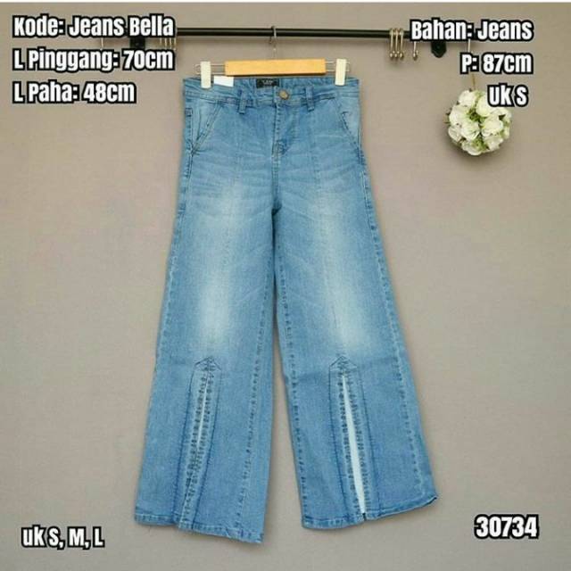 VJ KULOT JEANS ORIGINAL LIGHT BLUE