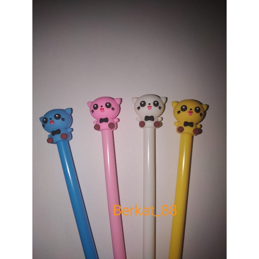 

Pulpen Gel Model Karakter Kucing Lucu Dan unik