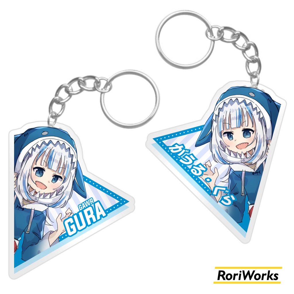 Keychain Anime - Gura [hololive]