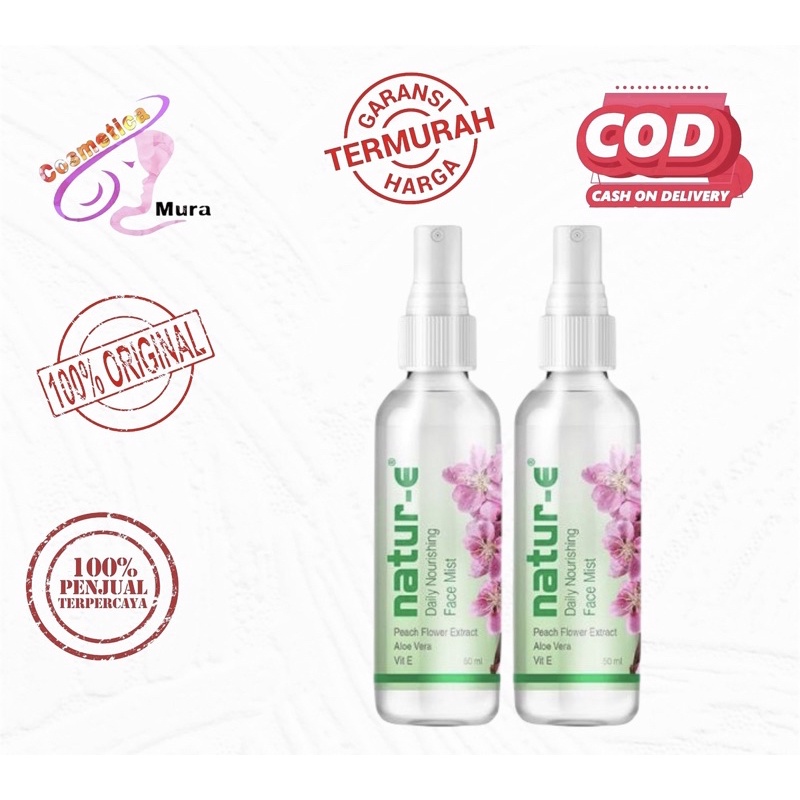 kemasan baru - natur e face mist daily nourishing mist ~ natur e daily nourishing face mist ~ natur e face mist