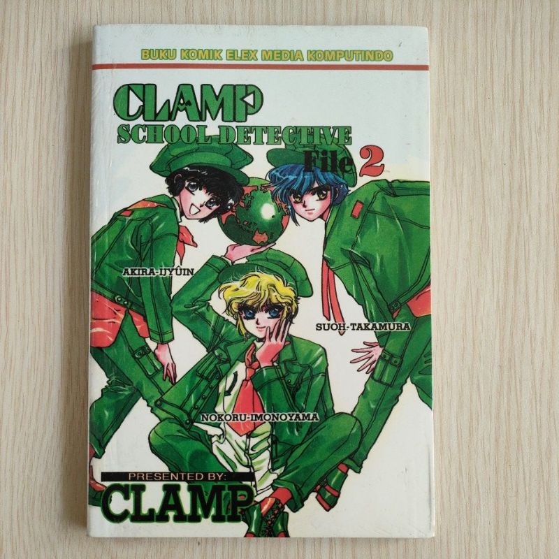 komik clamp school detective vol 2